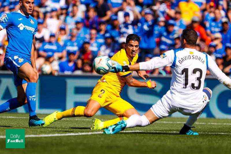 نتیجه بازی بارسلونا و ختافه | طلسم خارج از خانه شکست