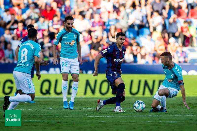 توقف خانگی لوانته مقابل اوساسونا