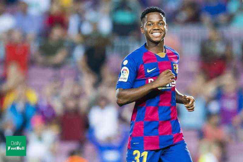 احتمال دعوت آنسو فاتی به اردوی تیم ملی اسپانیا