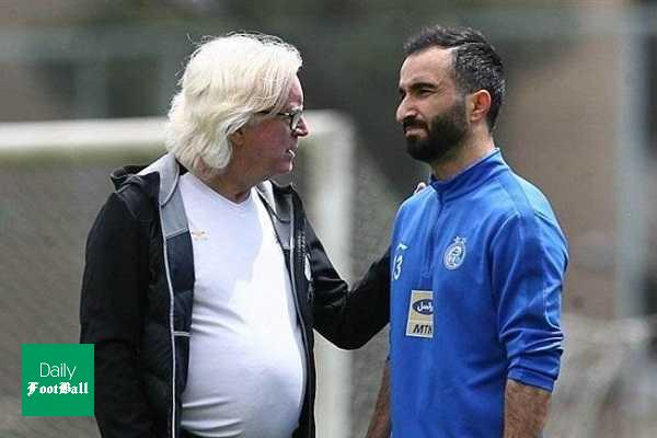 عکس/ واکنش شفر به مصدومیت داریوش شجاعیان