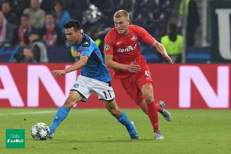 فیلم/خلاصه بازی سالزبورگ و ناپولی در 1 آبان 98