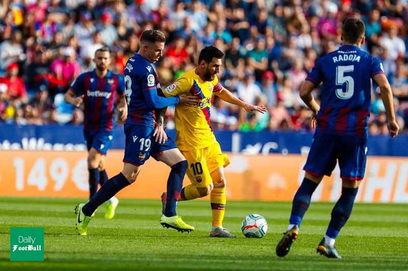 فیلم/ خلاصه بازی بارسلونا و لوانته در 11 آبان 98