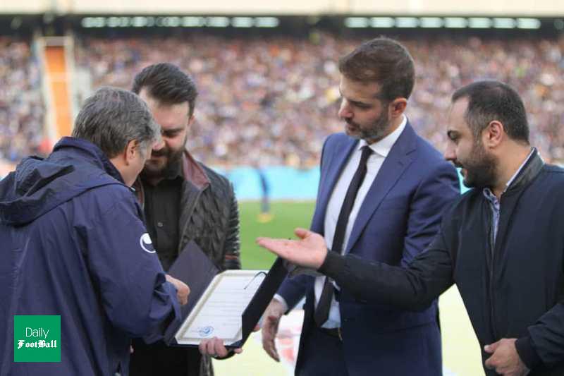 عکس/ استراماچونی و زرینچه در یک قاب