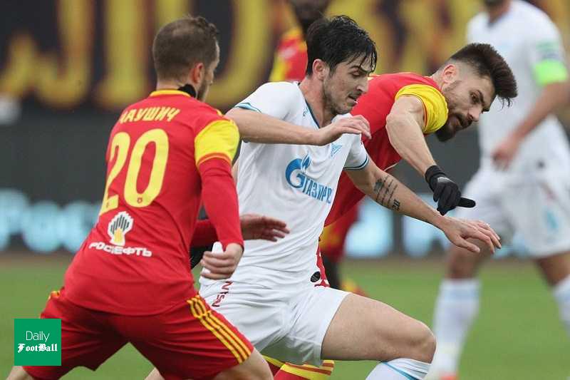 پیروزی زنیت مقابل آرسنال با گل 3 امتیازی سردار آزمون