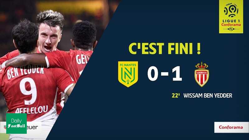 پیروزی موناکو در خانه نانت