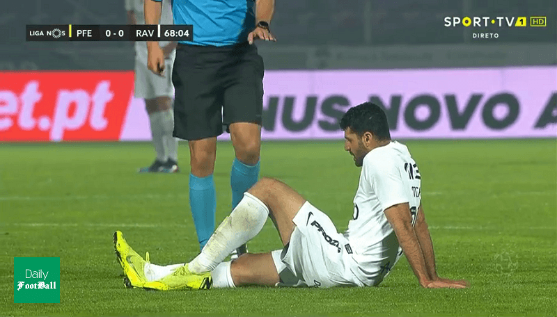 مصدومیت مهدی طارمی در جریان بازی ریو آوه