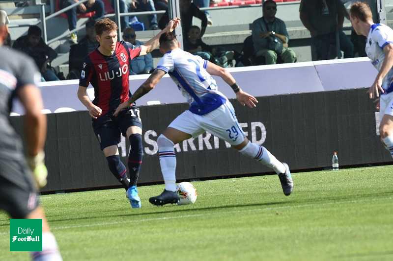 پیروزی خانگی بولونیا مقابل سمپدوریا