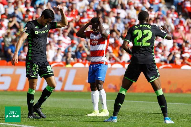 گرانادا بتیس را برد و صدرنشین لالیگا شد