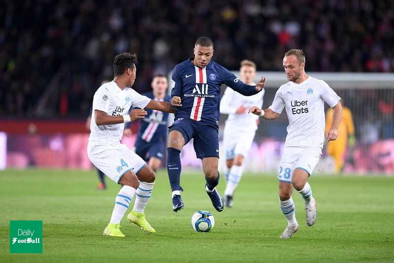 نتیجه بازی پاری سن ژرمن و مارسی/ پیروزی پی اس جی با دبل امباپه و ایکاردی