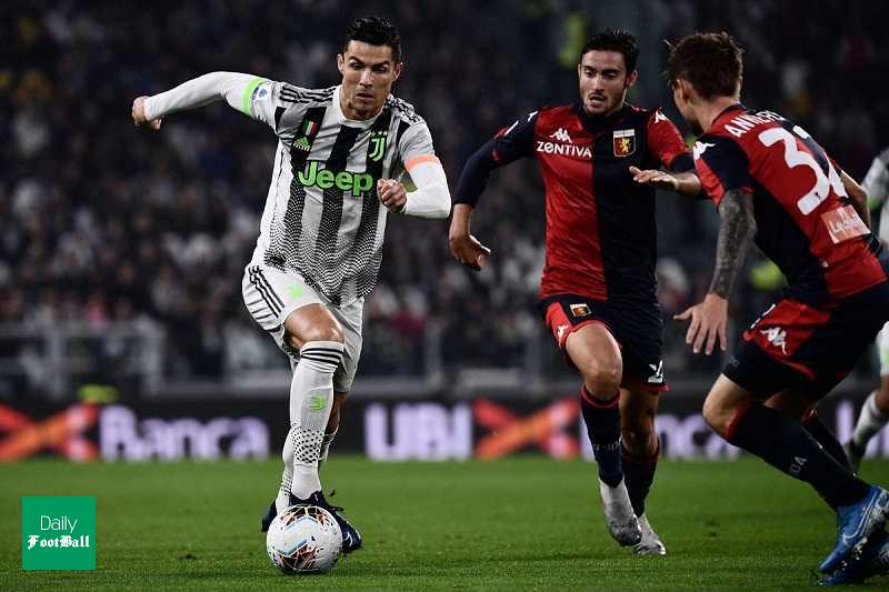 نتیجه بازی یوونتوس و جنوا/ یووه با گل رونالدو صدر جدول را پس گرفت