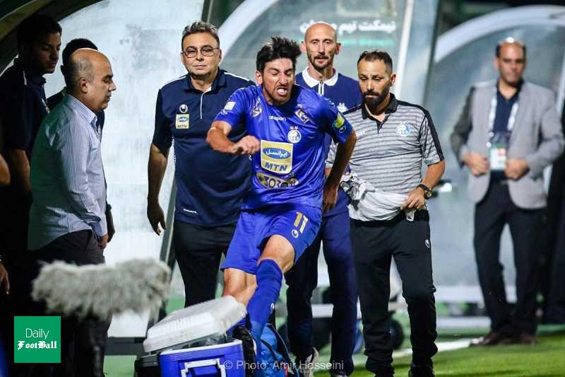 مرتضی تبریزی در محدوده خروج از استقلال