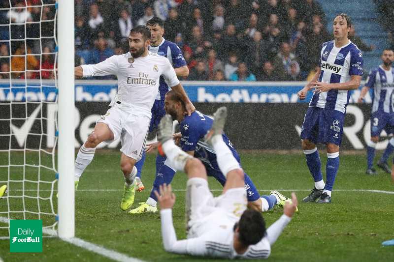 فیلم/ خلاصه بازی رئال مادرید و آلاوز در 9 آذر 98