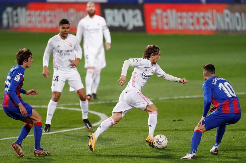 نتیجه بازی رئال مادرید و ایبار| رئال به اتلتیکو رسید