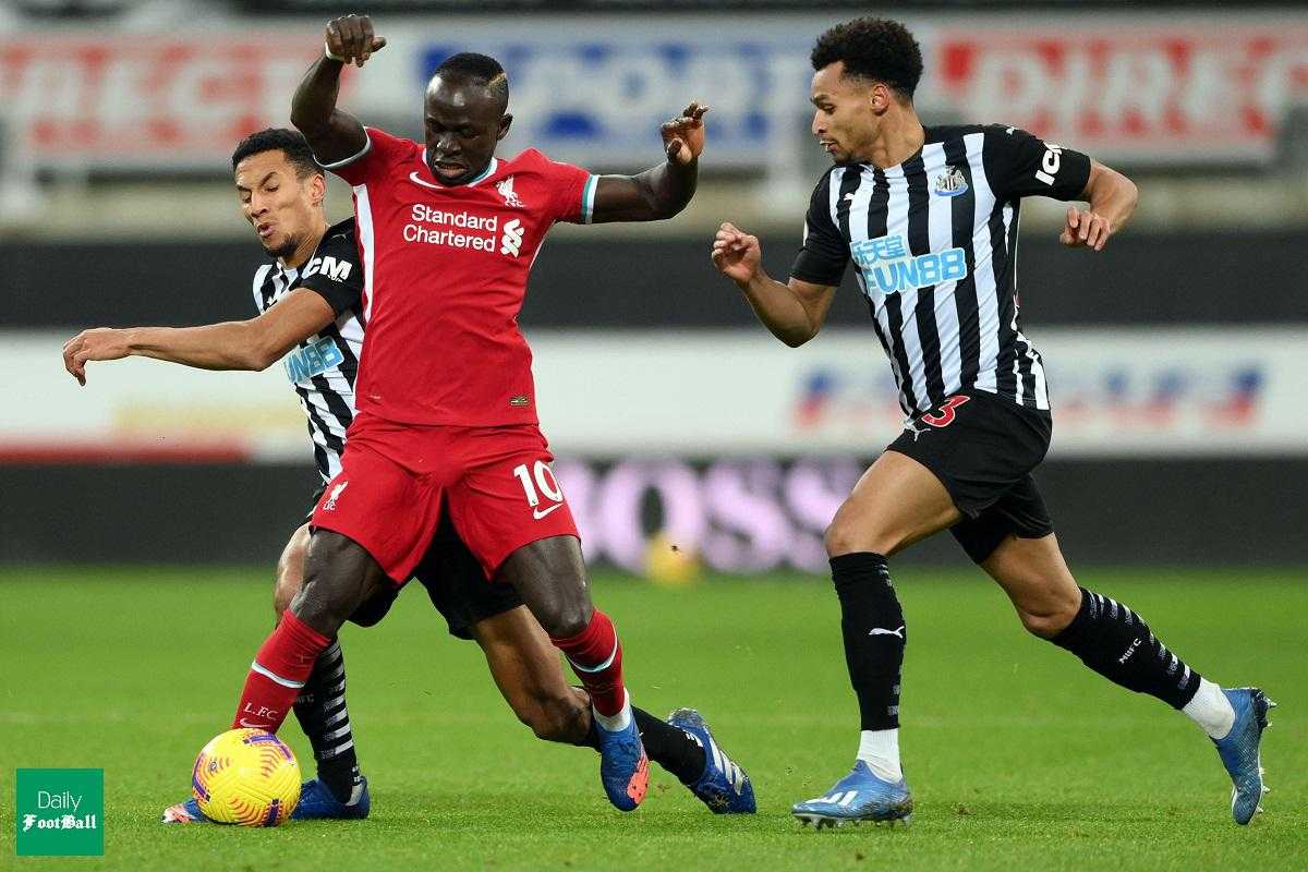 نتیجه بازی لیورپول و نیوکاسل| توقف قرمزها در آخرین بازی سال 2020