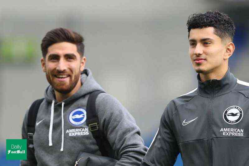 لیگ برتر انگلیس| علیرضا جهانبخش روی نیمکت برایتون مقابل ولورهمپتون برای بازی امشب 13 دی 99