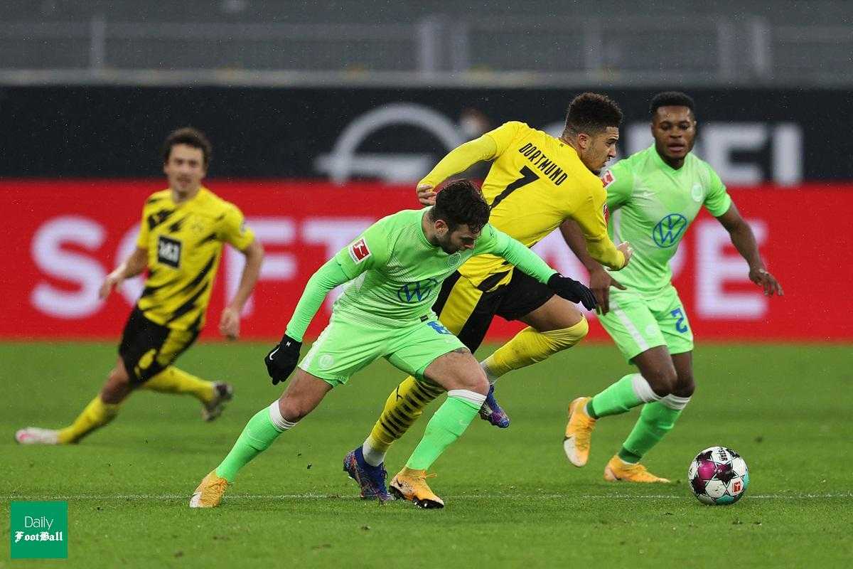 نتیجه بازی دورتموند و ولفسبورگ| پیروزی خانگی زنبورها