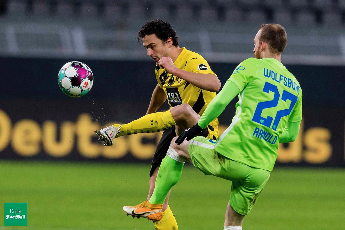 نتیجه بازی دورتموند و ولفسبورگ| پیروزی خانگی زنبورها