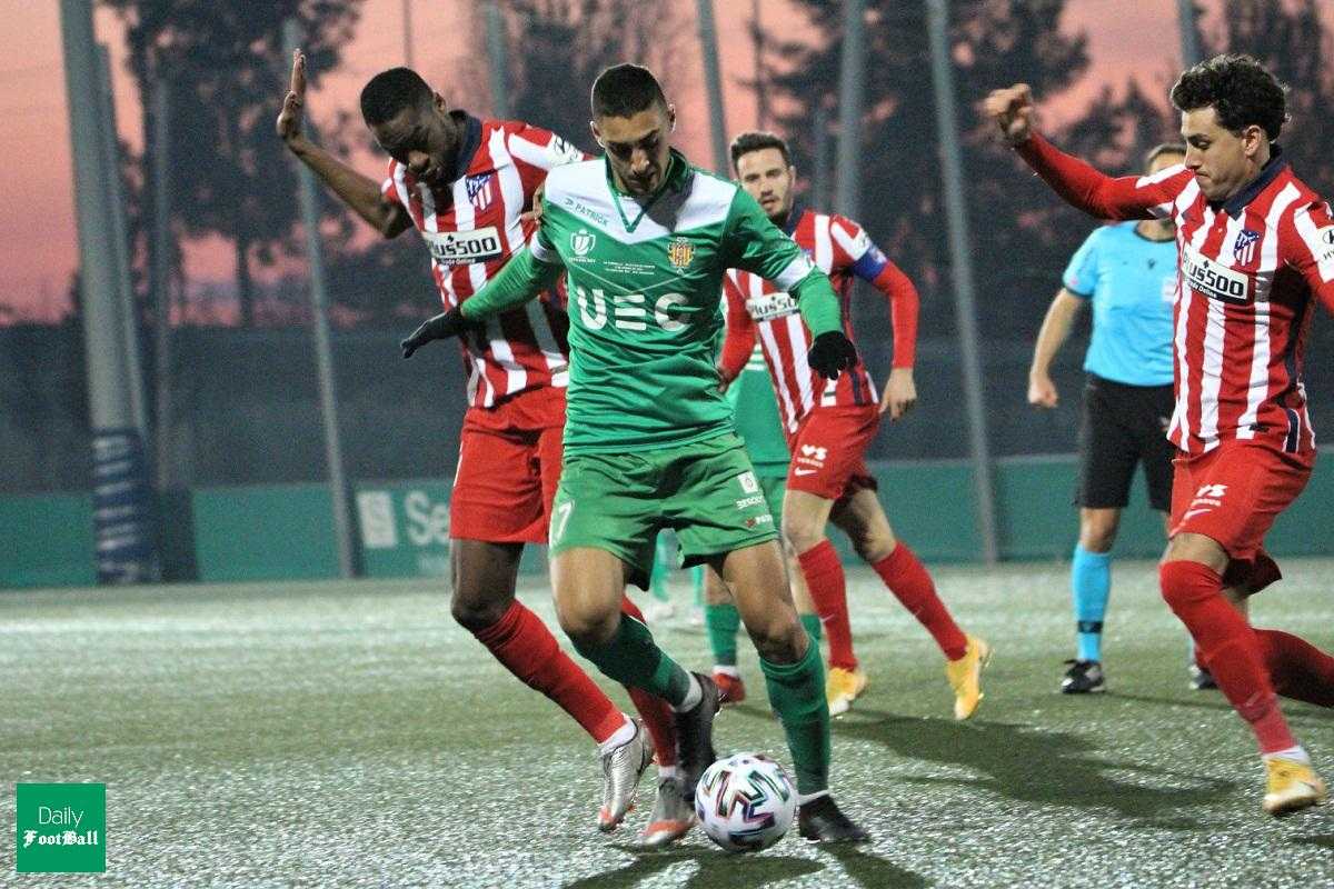 نتیجه بازی اتلتیکو مادرید و کرنیا| حذف اتلتیکومادرید از جام حذفی اسپانیا