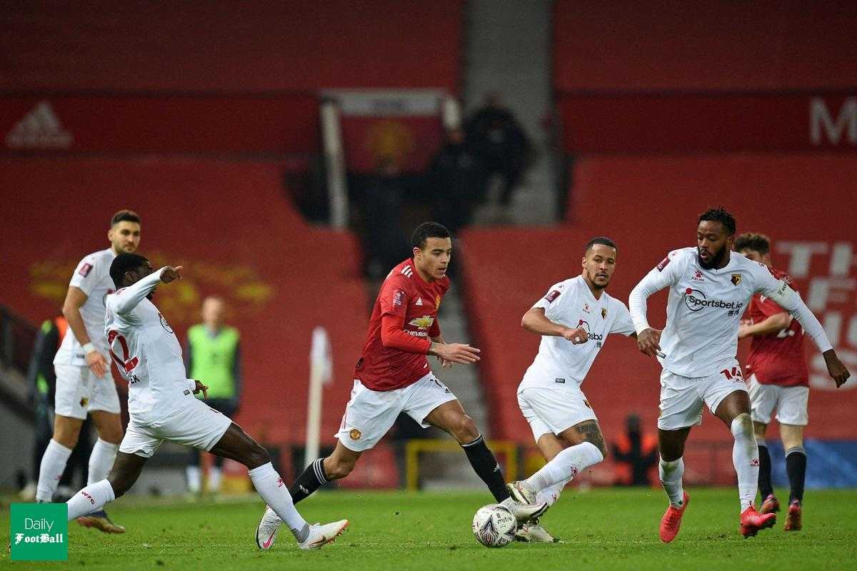 نتیجه بازی منچستریونایتد و واتفورد| صعود شیاطین سرخ به دور چهارم جام حذفی انگلیس