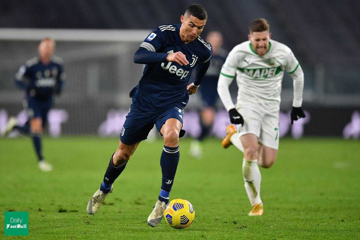 نتیجه بازی یوونتوس و ساسولو| پیروزی یووه با گلزنی رونالدو