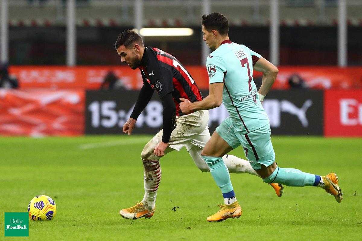 جام حذفی ایتالیا| ترکیب میلان مقابل تورینو برای بازی امشب 23 دی 99