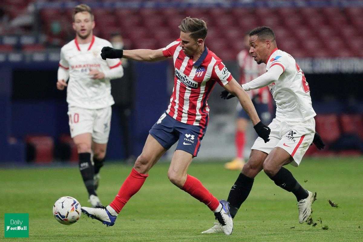 فیلم| خلاصه بازی اتلتیکو مادرید و سویا دیشب سه شنبه 23 دی 99