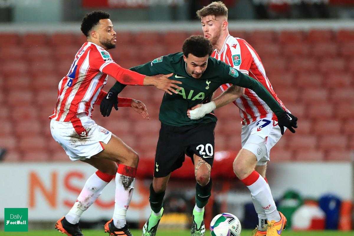 نتیجه بازی تاتنهام و استوک سیتی| صعود شاگردان مورینیو به نیمه نهایی جام اتحادیه انگلیس