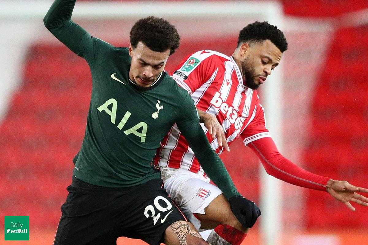 فیلم| خلاصه بازی تاتنهام و استوک سیتی امشب چهارشنبه 3 دی 99