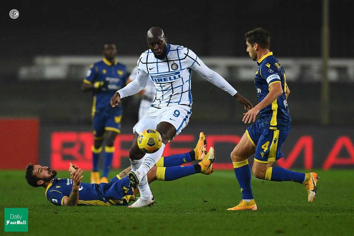 نتیجه بازی اینتر و هلاس ورونا| صعود موقت اینترمیلان به صدر جدول سری آ