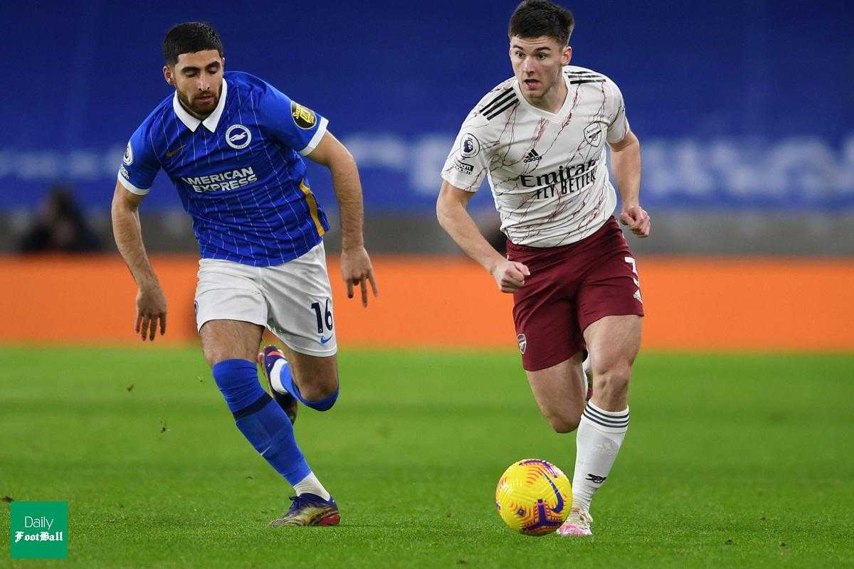 نتیجه بازی برایتون و آرسنال| شکست خانگی برایتون با حضور علیرضا جهانبخش