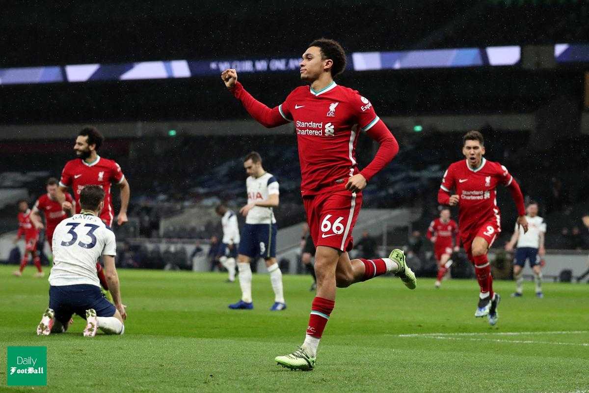 نتیجه بازی تاتنهام و لیورپول| پیروزی لیورپول در خانه تاتنهام