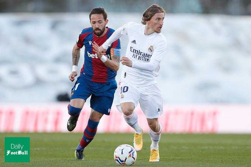 نتیجه بازی رئال مادرید و لوانته| شکست خانگی کهکشانی ها