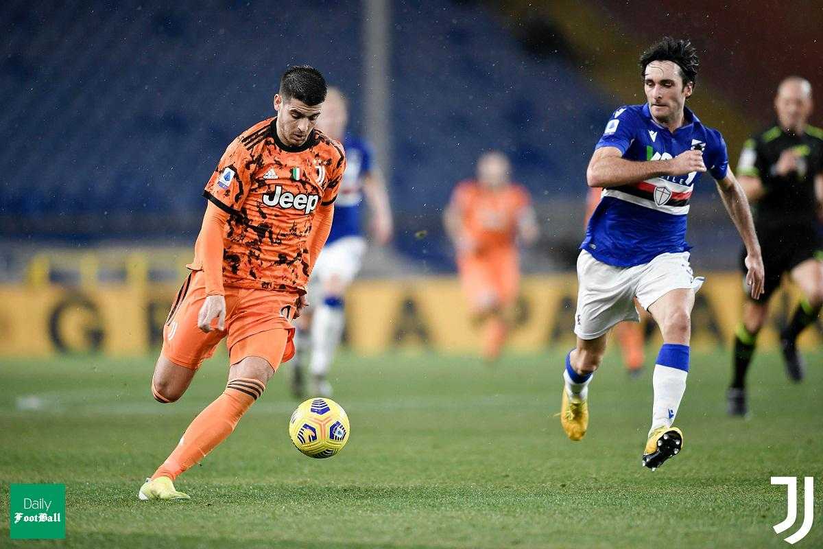 نتیجه بازی یوونتوس و سمپدوریا| پیروزی یووه در خانه سمپدوریا