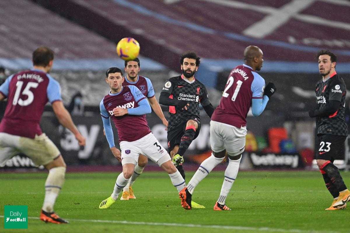 نتیجه بازی لیورپول و وستهام| پیروزی لیورپول با درخشش محمد صلاح