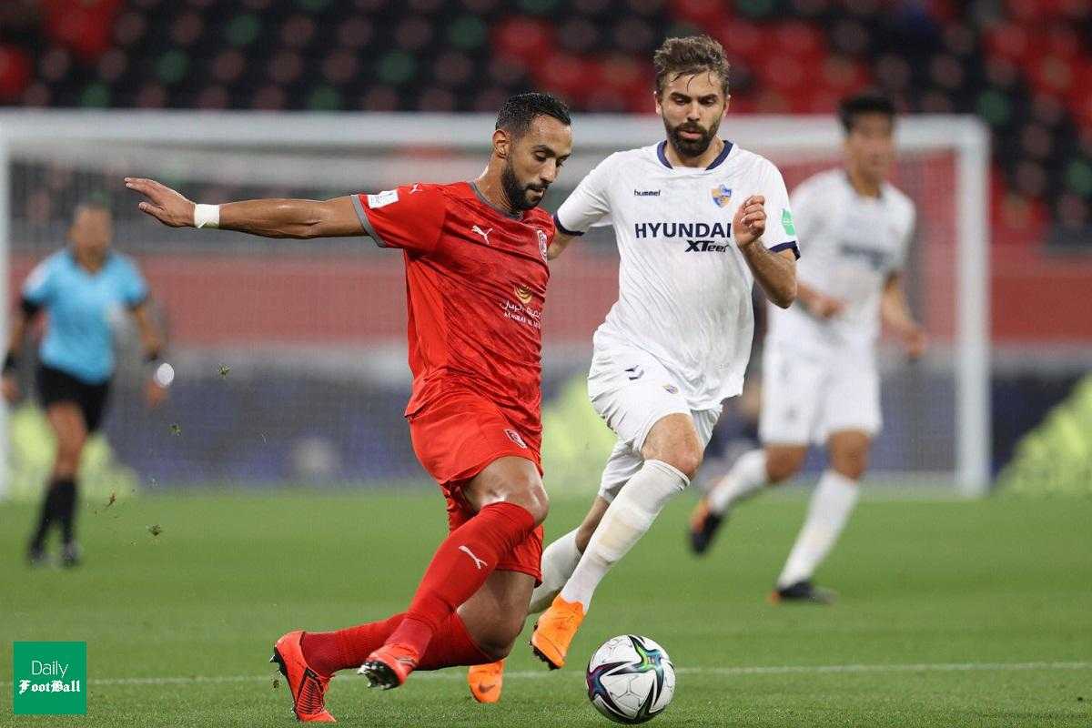 پخش زنده فوتبال| پخش زنده بازی الدحیل و اولسان هیوندای امشب یکشنبه 19 بهمن 99