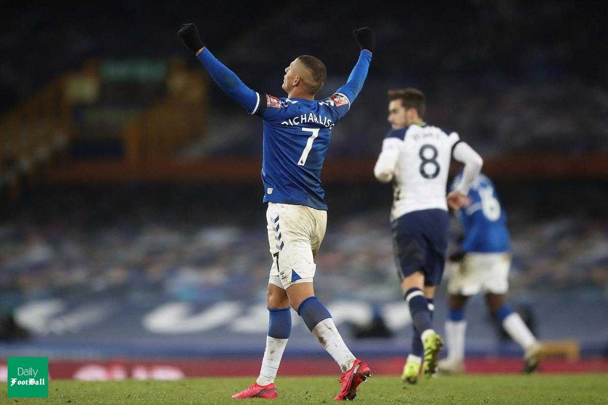 نتیجه بازی اورتون و تاتنهام| صعود اورتون به یک چهارم نهایی جام حذفی انگلیس