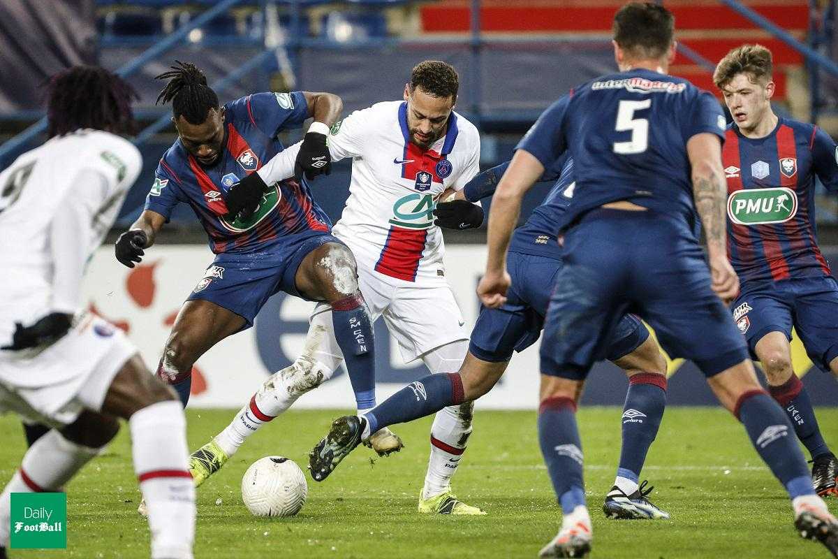 نتیجه بازی پاری سن ژرمن و کان| صعود پی اس جی به یک شانزدهم نهایی جام حذفی فرانسه