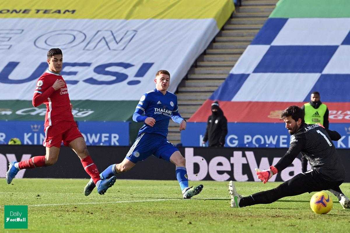 نتیجه بازی لیورپول و لسترسیتی| شکست لیورپول در خانه لستر