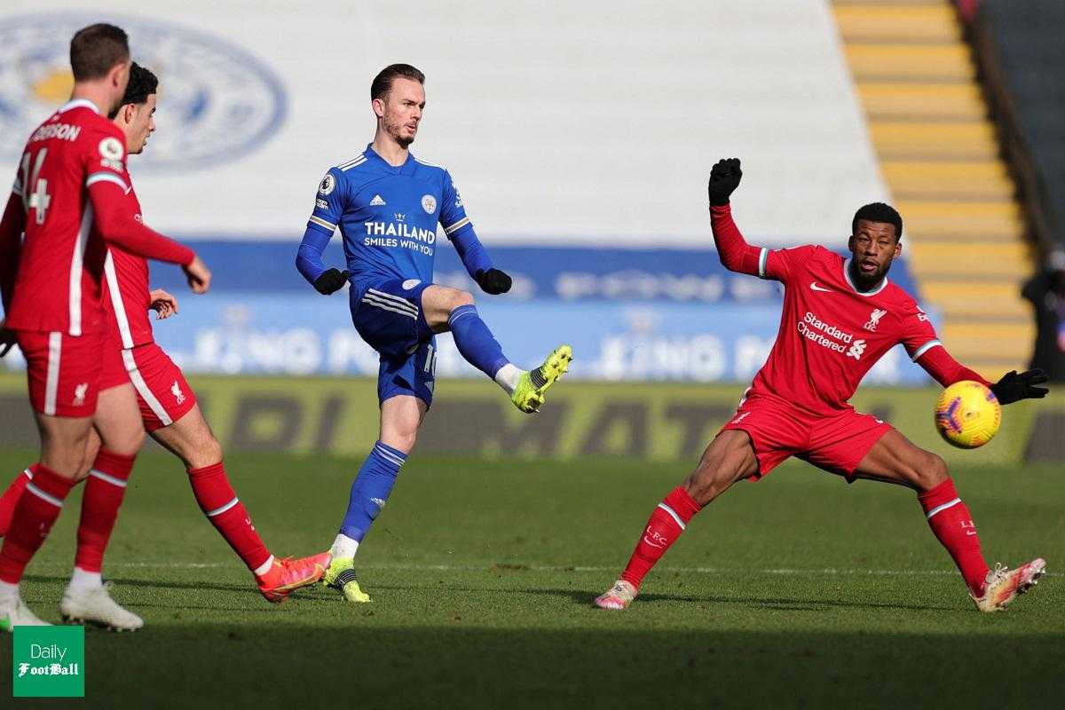 نتیجه بازی لیورپول و لسترسیتی| شکست لیورپول در خانه لستر