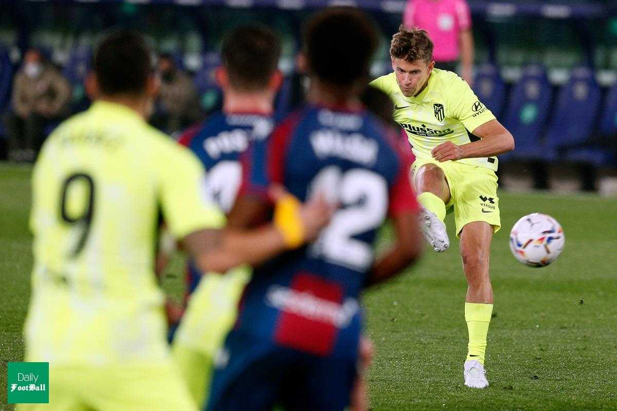 نتیجه بازی اتلتیکو مادرید و لوانته| توقف اتلتیکومادرید در خانه لوانته