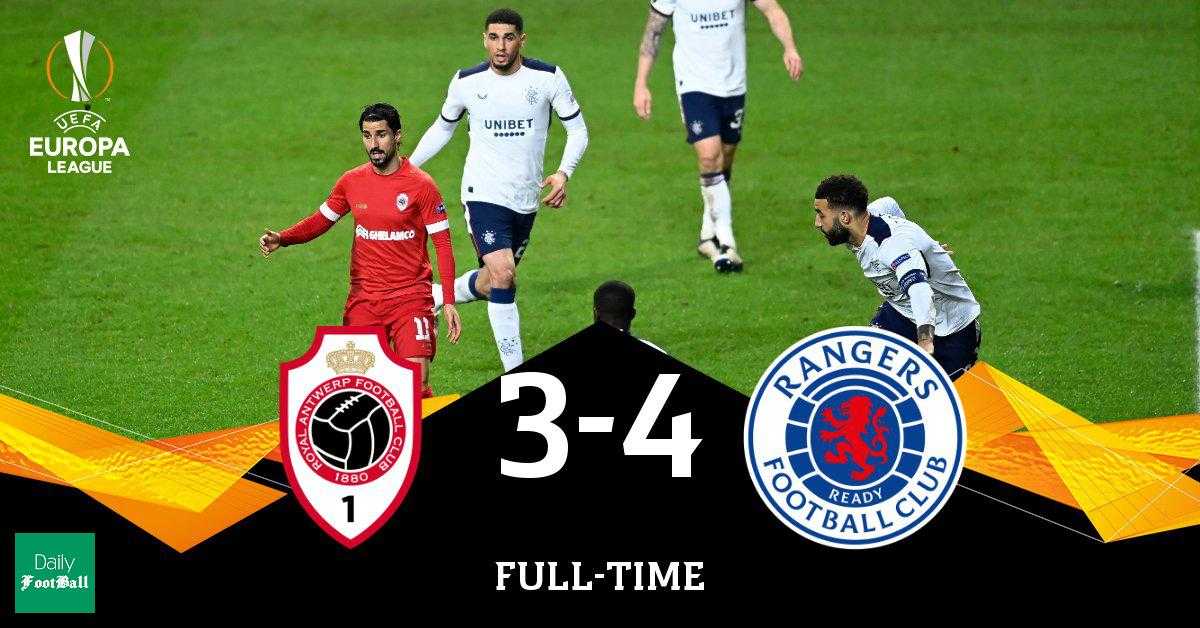 پخش زنده فوتبال| پخش زنده بازی آنتورپ و رنجرز امشب پنجشنبه 30 بهمن 99