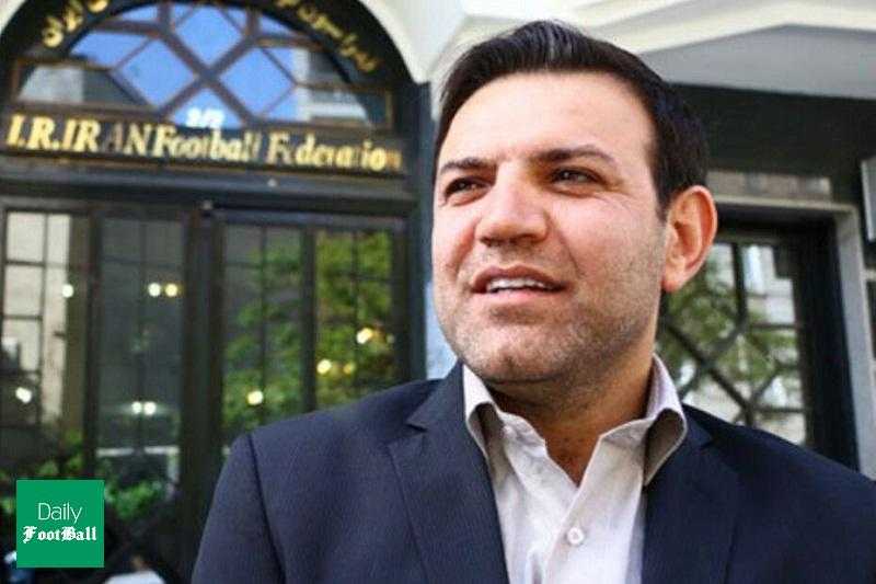 شهاب الدین عزیزی خادم رئیس فدراسیون فوتبال ایران شد