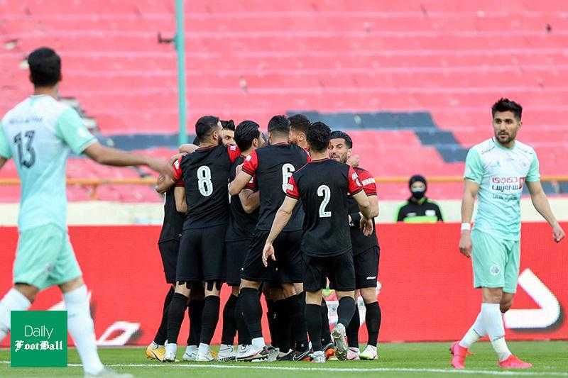 نتیجه بازی پرسپولیس و سایپا| پیروزی پرسپولیس و حفظ صدر جدول