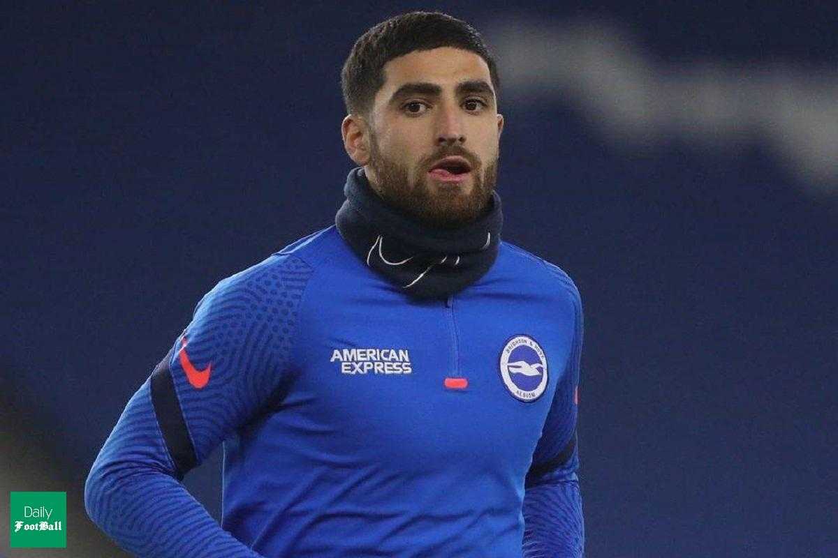 لیگ برتر انگلیس| علیرضا جهانبخش روی نیمکت برایتون مقابل لسترسیتی برای بازی امشب 16 اسفند 99