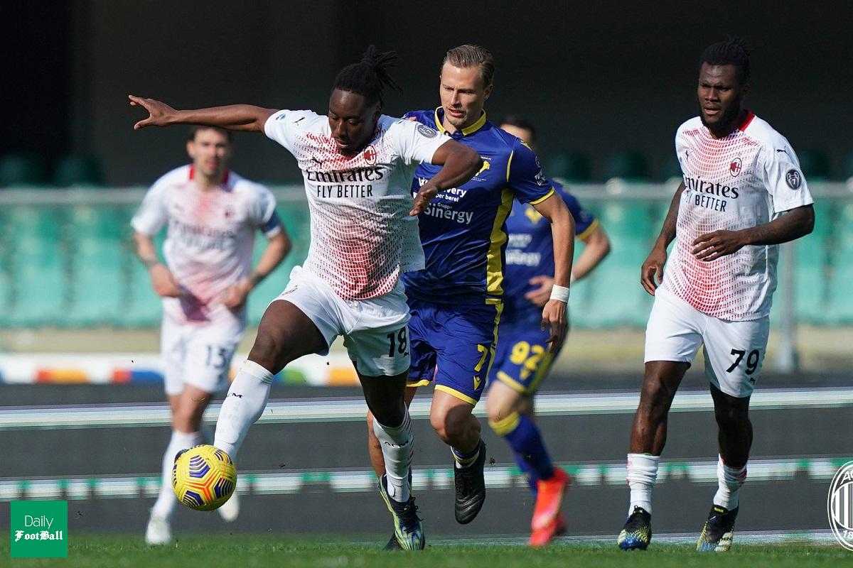 نتیجه بازی میلان و هلاس ورونا| پیروزی آث میلان در خانه ورونا