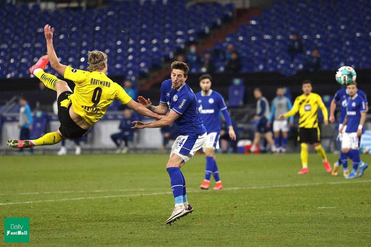 فیلم| خلاصه بازی دورتموند و شالکه امشب شنبه 2 اسفند 99