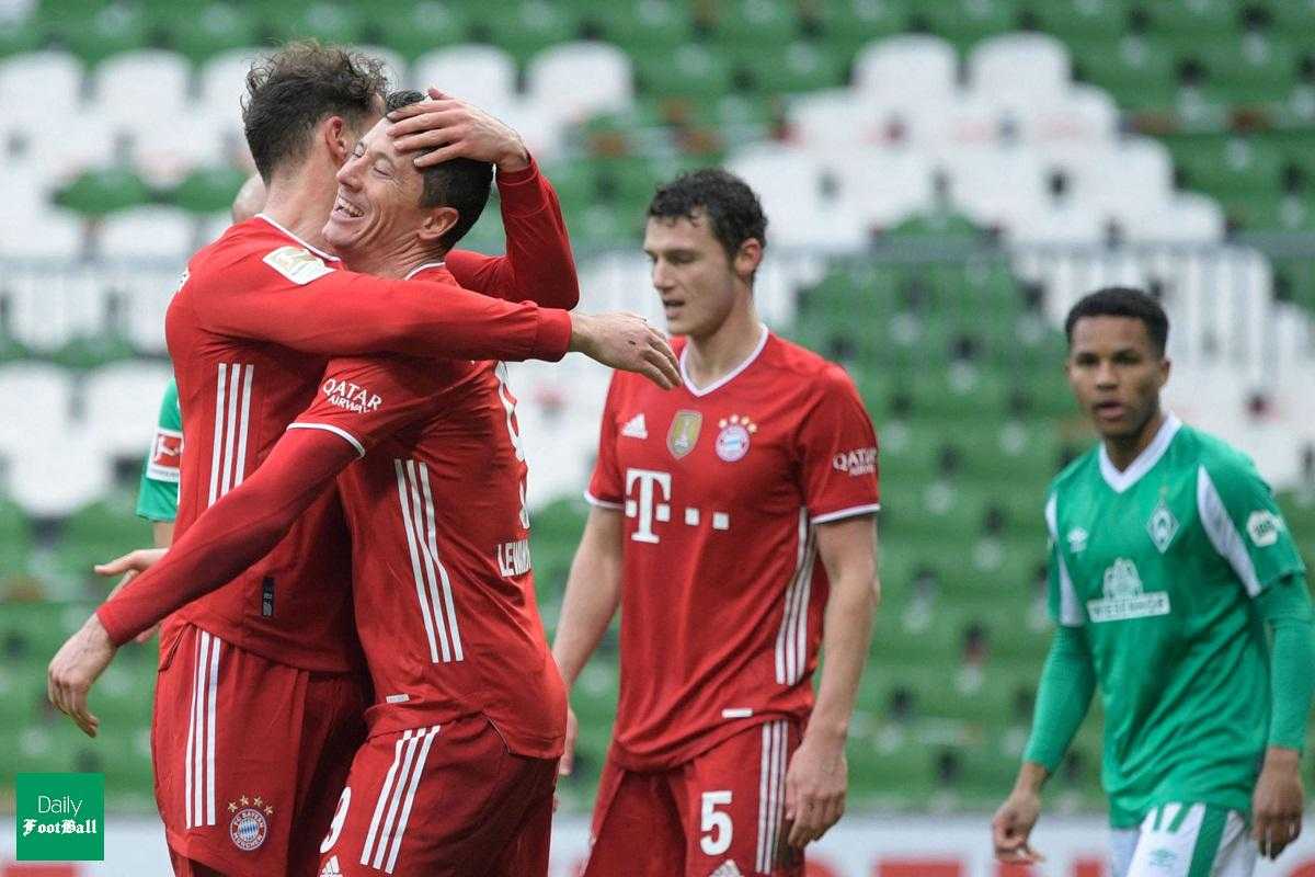 نتیجه بازی بایرن مونیخ و وردربرمن| تداوم صدرنشینی بایرن در بوندس لیگا