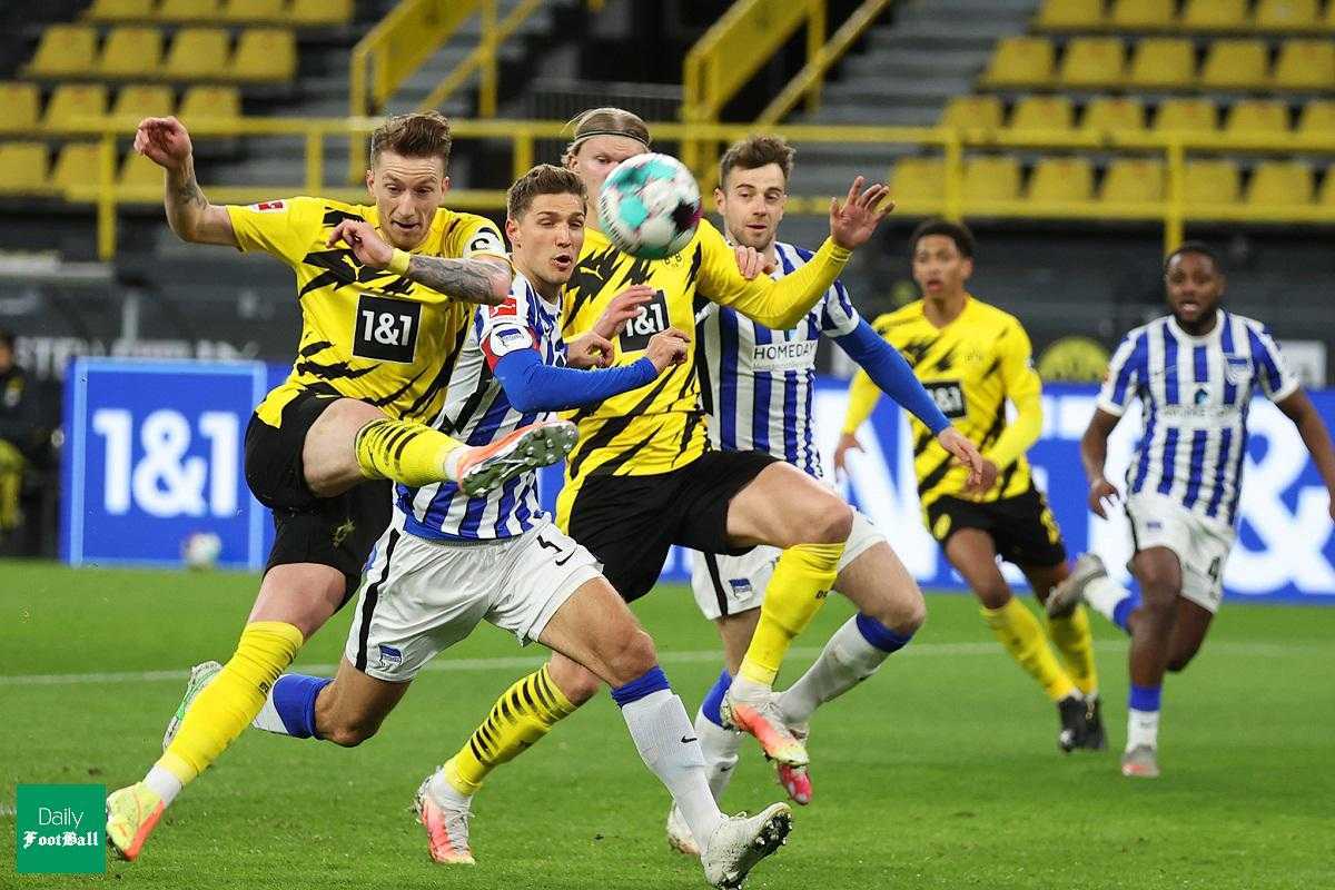 پخش زنده فوتبال| پخش زنده بازی دورتموند و هرتابرلین امشب شنبه 23 اسفند 99