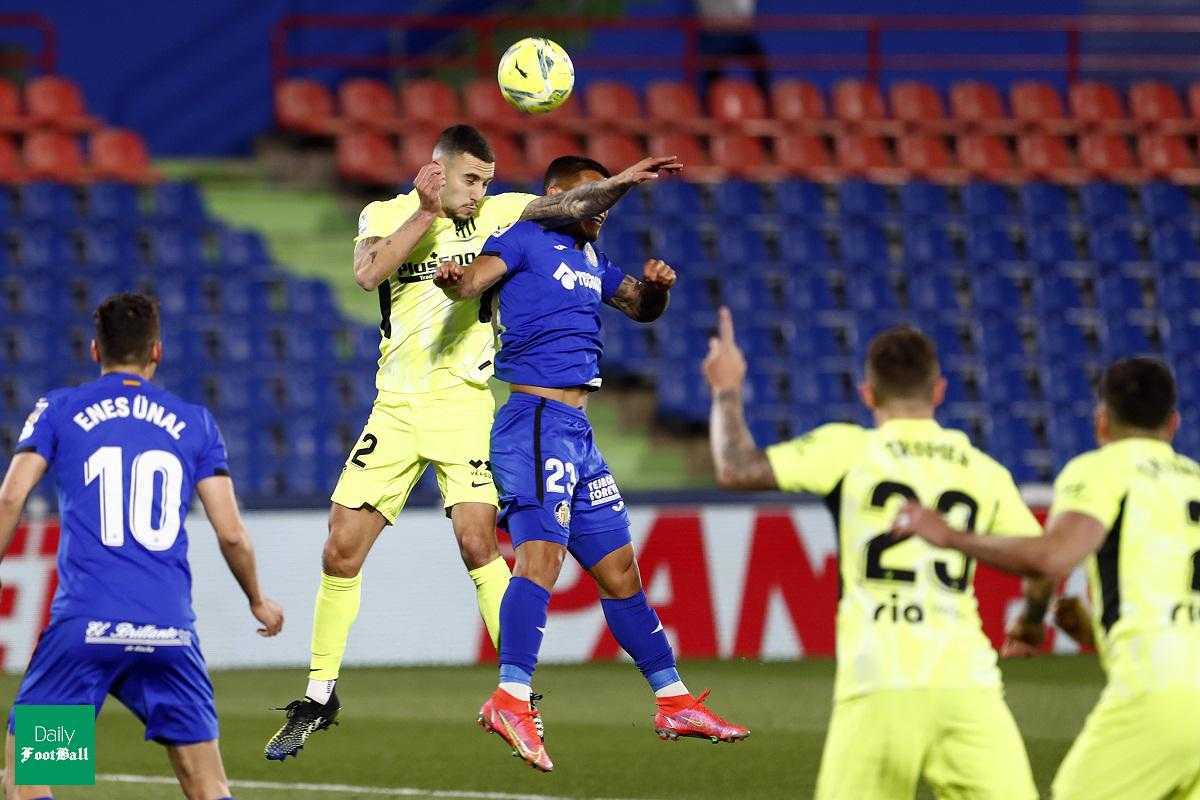 نتیجه بازی اتلتیکو مادرید و ختافه| لغزش اتلتیکومادرید در صدر جدول لالیگا