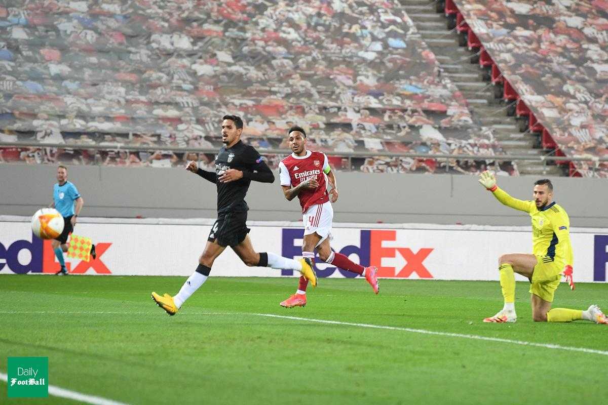 نتیجه بازی آرسنال و بنفیکا| صعود سخت توپچی ها به یک هشتم نهایی لیگ اروپا